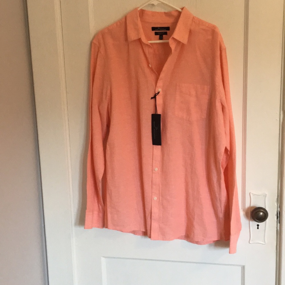 NWT long sleeved button down
